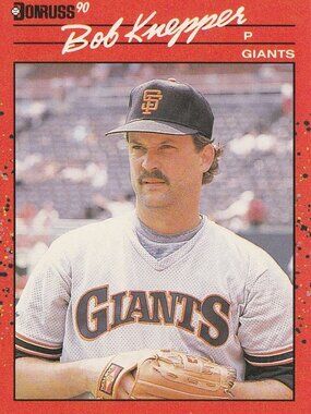 Bob Knepper - Donruss 90 Baseball Card